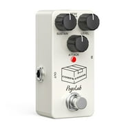 POGOLAB Compressor Pedal Guitar Pedal Compressor Mini Compressor Pedal for Electric Guitar Bass True Bypass