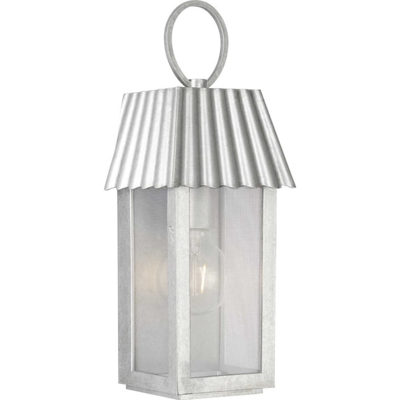 POINT DUME® Hook Pond Galvanized Finish Outdoor Wall Lantern with DURASHIELD