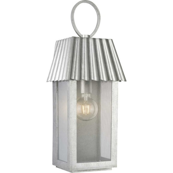 POINT DUME® Hook Pond Galvanized Finish Outdoor Wall Lantern with DURASHIELD