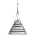 thumbnail image 1 of POINT DUME® Surfrider Collection Galvanized Finish Large Pendant, 1 of 4