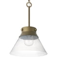 thumbnail image 1 of POINT DUME® Tapia Trail Collection Aged Brass Semi-Flush Convertible, 1 of 7