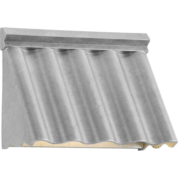 POINT DUME® Wakecrest LED Galvanized Finish Outdoor Wall Lantern with DURASHIELD