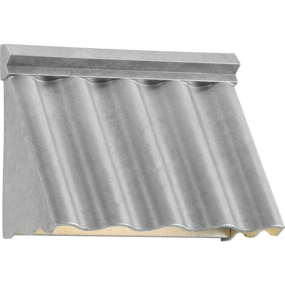 POINT DUME® Wakecrest LED Galvanized Finish Outdoor Wall Lantern with DURASHIELD