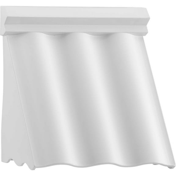 POINT DUME® Wakecrest LED Shelter White Outdoor Wall Lantern with DURASHIELD