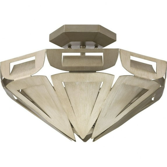 POINT DUME® Yerba Collection Silver Ridge Semi-Flush