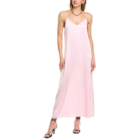 POINT womens  Satin Slip Dress, s, Pink