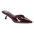 thumbnail image 1 of Madden NYC Women's Kitten Heeled Slide On Mules, 1 of 5