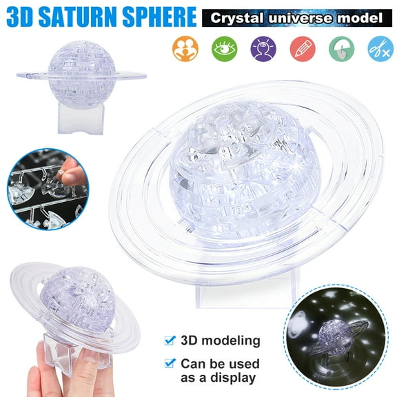 POINTERTECK 3D Crystal Puzzle - Planet