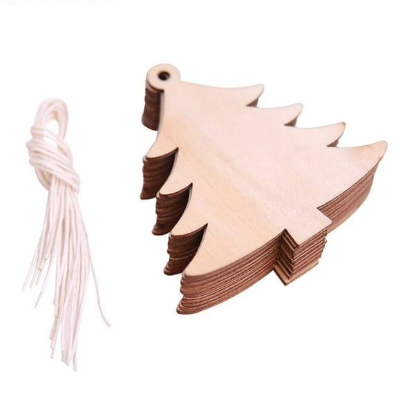 POINTERTECK 50 Pcs 5 Styles Crafts Kids DIY Christmas Kit for Hanging Holiday Decoration