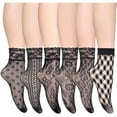 thumbnail image 1 of All-Day Comfort Socks: Breathable Hollow-Out Design & Stretchy Lace, 1 of 7