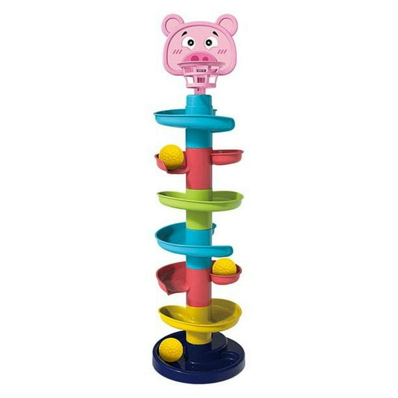 POINTERTECK 7 Layer Ball Drop Roll Swirling Tower for Baby Toddler Development Educational Toys