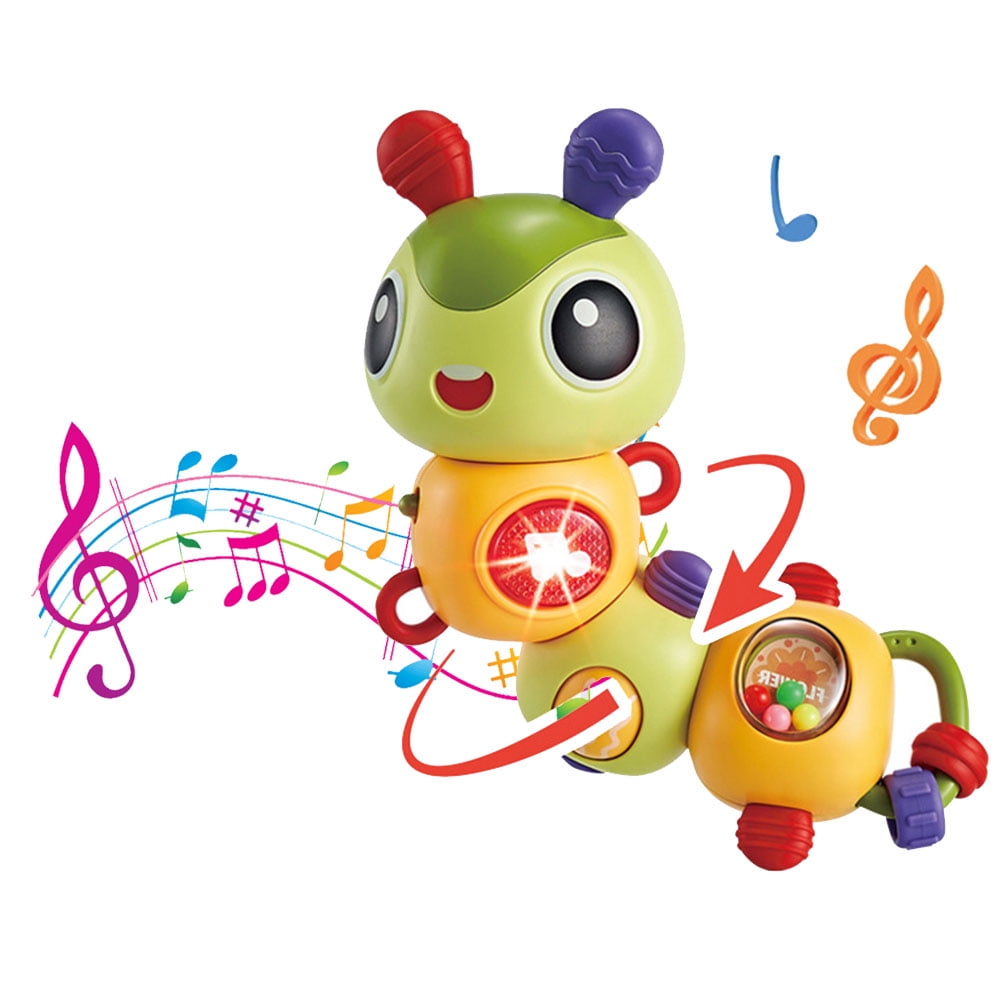 POINTERTECK Caterpilla Infant Musical Crawling Toy& Baby Toys Musical