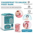 thumbnail image 1 of POINTERTECK Electronic Piggy Bank for Kids, Mini ATM Electronic Code Lock Money Bank Auto Scroll Paper Money Saving Box Password Coin Bank Perfect Toy Gifts for Boys Girls, 1 of 6