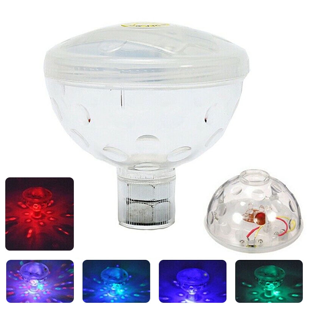 POINTERTECK Floating Underwater RGB LED Disco Light Glow Show Swimming