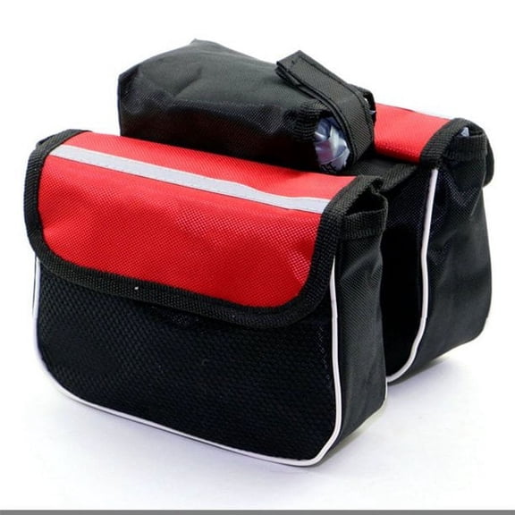 POINTERTECK Large Capacity Double Bicycle Pannier Rear Seat Bag , PVC Waterproof Bike Pouch Saddle Bag For Cycling Traveling