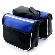POINTERTECK Outdoor Bike Waterproof Large Capacity Double Bicycle Pannier Rear Seat Bag , PVC Waterproof Bike Pouch Saddle Bag For Cycling Traveling