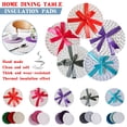 thumbnail image 1 of POINTERTECK Potholders Set Trivets Set 100% Pure Cotton Thread Weave Hot Pot Holders Set (Set of 3) Stylish Coasters, Hot Pads, Hot Mats,Spoon Rest For Cooking and Baking by Diameter 7 Inches, 1 of 7