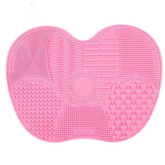 POINTERTECK Silicone Makeup Brush Cleaner Pad Washing Scrubber Board Cleaning Mat Hand Tool