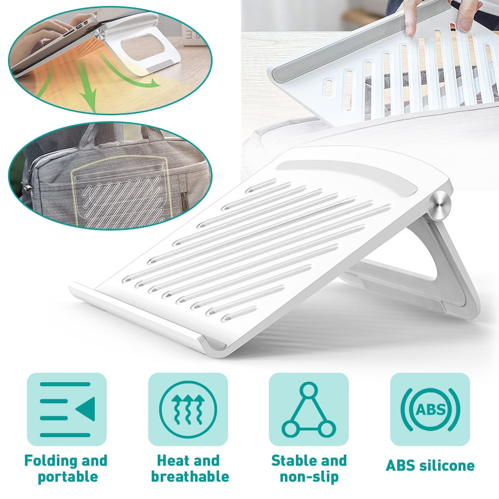 POINTERTECK Twelve South Curve for MacBooks Laptops, Ergonomic Desktop Cooling Stand for Home and Office White
