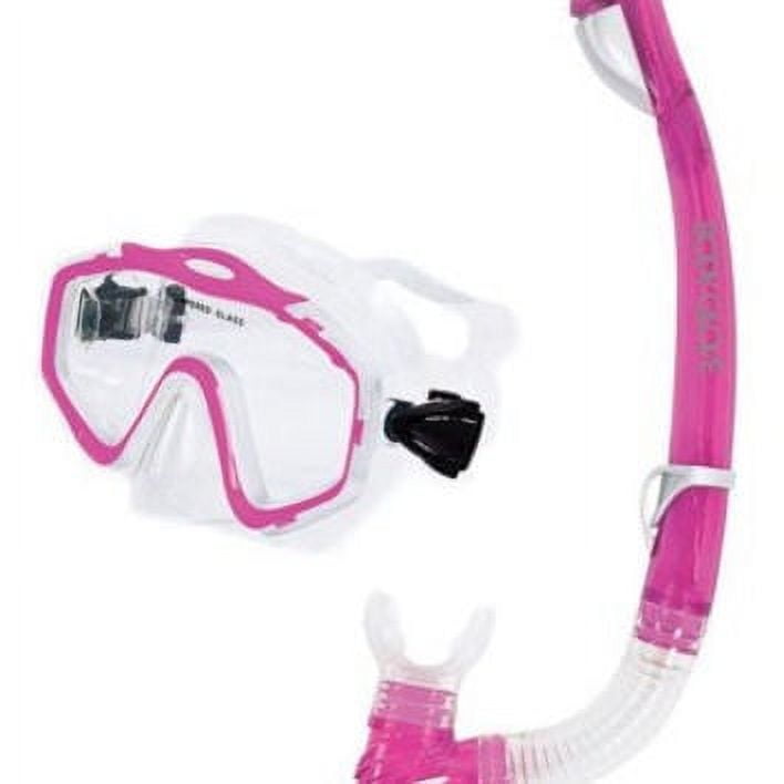 POIPOUNDERS Flexible with Tempered Glass Snorkel Combo, Silicone Pink, 2 pc