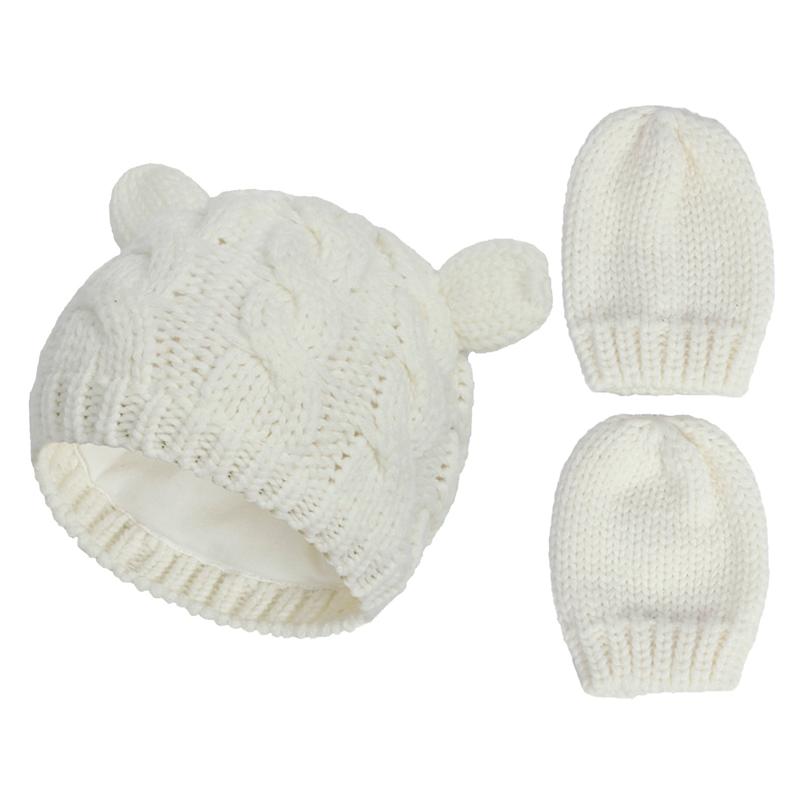 Sesame Street Elmo Character Hat and 3 Pair Mittens Cold Weather Set, Toddler Boys, Age 2-4