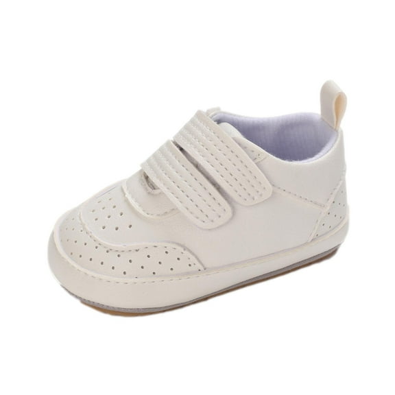 POIUYTR Baby Boys Girls High Top Sneakers Soft Soles Anti Skid Infant Ankle Shoes Toddler Prewalker First Walking Crib Shoes