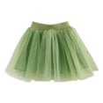 thumbnail image 1 of POIUYTR Baby Girls Tulle Layered Skirt High Elastic Waisted Ruffle Sequins Skirts Dressing Up Dancing Party Skirt for Girl, 1 of 5