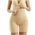 thumbnail image 1 of POIUYTR Post-Surgery Compression Panties - High-Waist Shaper Boyshorts Underwear, Full Coverage Tummy Control for All-Day Comfort, 1 of 8