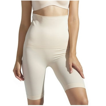 POIUYTR Women’s Plus Size Shaper Bike Shorts - High Waist Tummy & Thigh Slimming Underwear, Workout-Ready Compression Shorts