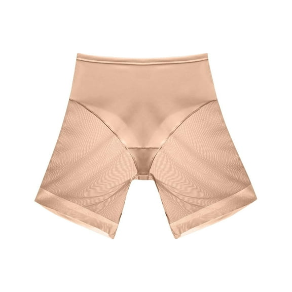 POIUYTR Body Shaper Shorts for Women Tummy Control Butt Lifting High Waisted Shapewear Slip Shorts Under Dress Seamless Thigh Slimmer Underwear