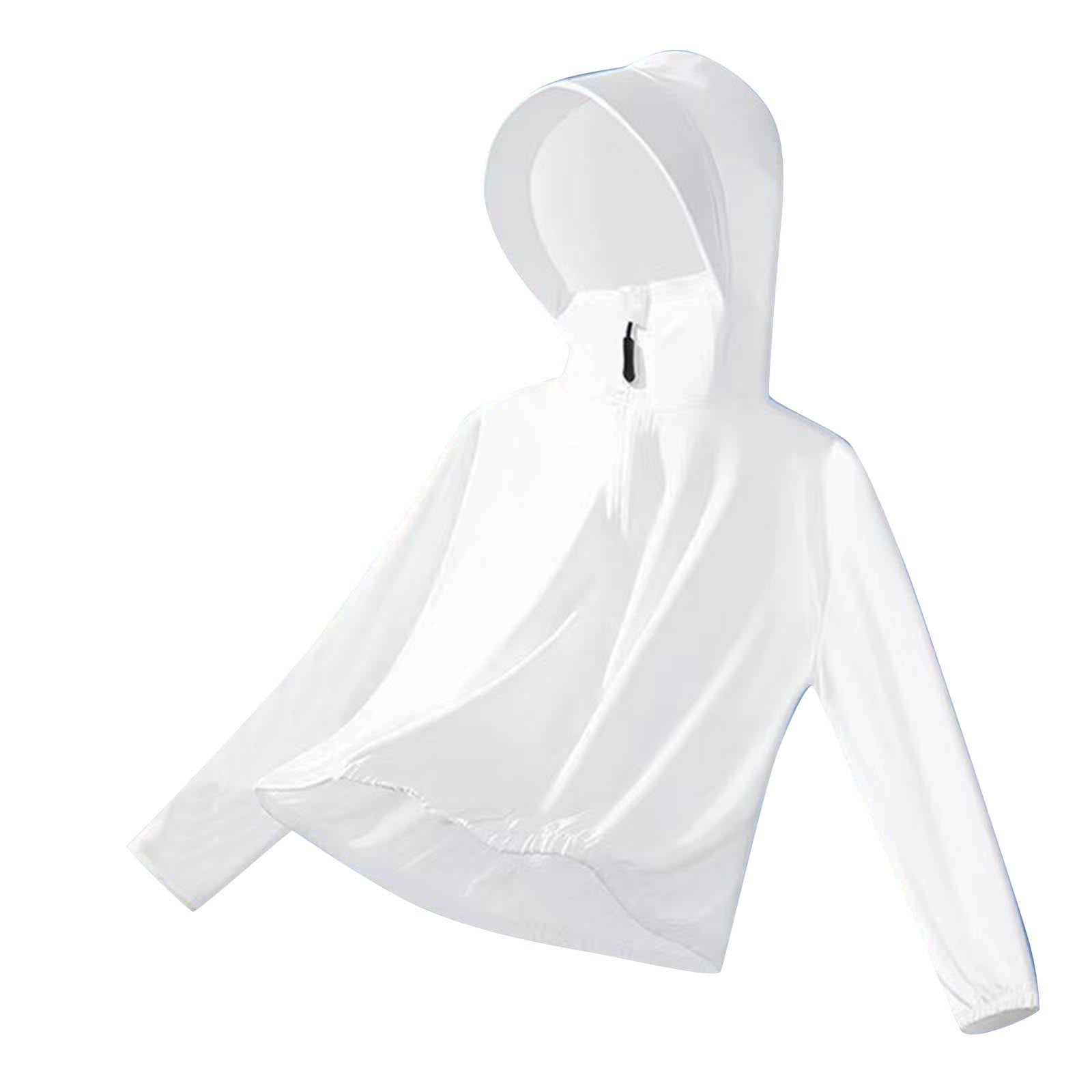 Toddler Boys Girls UPF 50+ Sun Protection Jacket - Quick Dry Full Zip Rash Guard Lightweight Breathable Coat