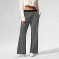 thumbnail image 1 of POIUYTR Women Summer Sun Protection Pants Causal UPF 50+ Wide Leg Dress Pants Loose Fit Stretch Trousers, 1 of 6