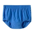 thumbnail image 1 of POIUYTR Women's Cotton Breathe Briefs Underwear Full Coverage Panty for Old Women Brief Underwear,1/4 Pack, 1 of 5