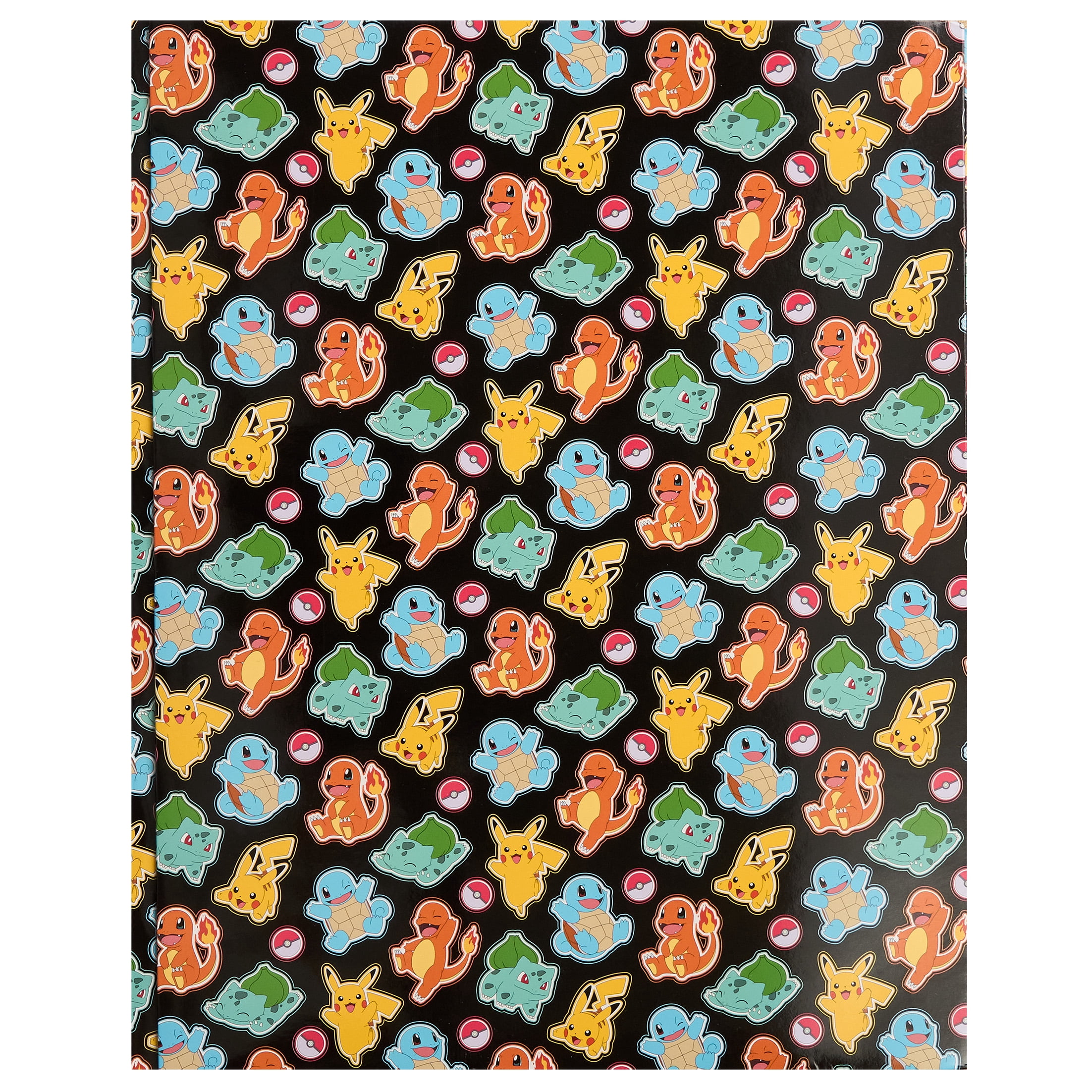 Pokémon 3-Prong 2-Pocket Folder, Multi-Color, Letter Size