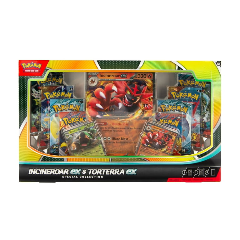POKEMON 25 D7D AE INCINEROAR/TORTERRA BOX ECOMONLY - Walmart.com