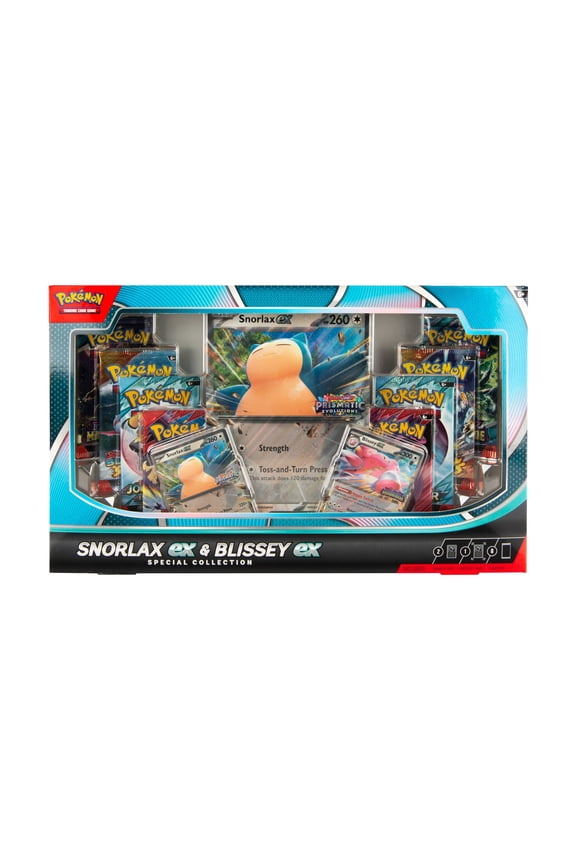 Pokemon Trading Card Game Snorlax ex and Blissey ex Special Collection Box