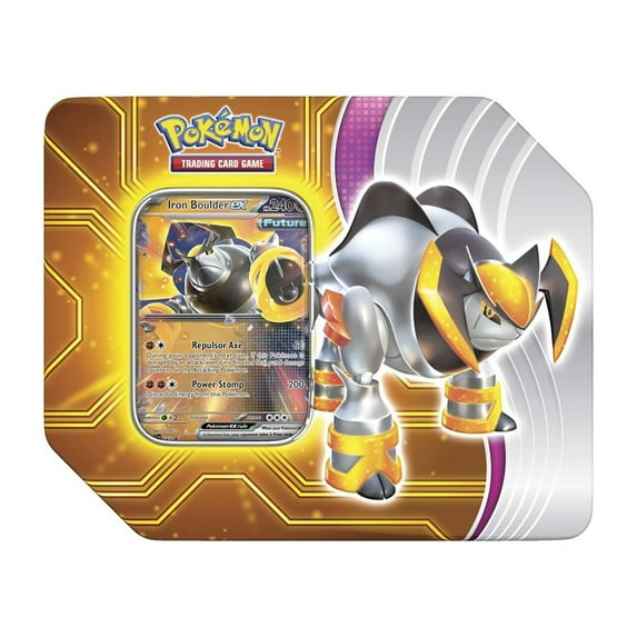 POKEMON 25 WM D82D AE PD IRON BOULDER TIN
