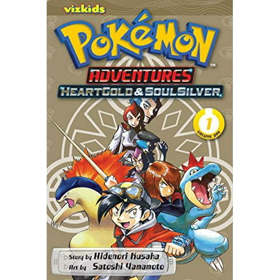 Pre-Owned Pokémon Adventures: Heartgold and Soulsilver, Vol. 1 (Paperback) 1421559005 9781421559001