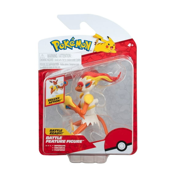 Pokemon Battle Feature Figure Infernape - 4.5 inch Articulated Figure