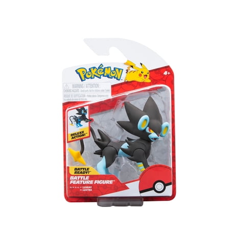 Pokemon Luxray Battle Feature Figure - 4.5 i nch Luxray Battle Figure with jumping Attack