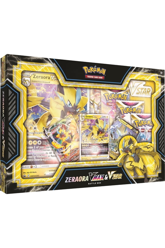POKEMON DEOXYS OR ZERAORA VMAX VSTAR BATTLE BOX (1 AT RANDOM)