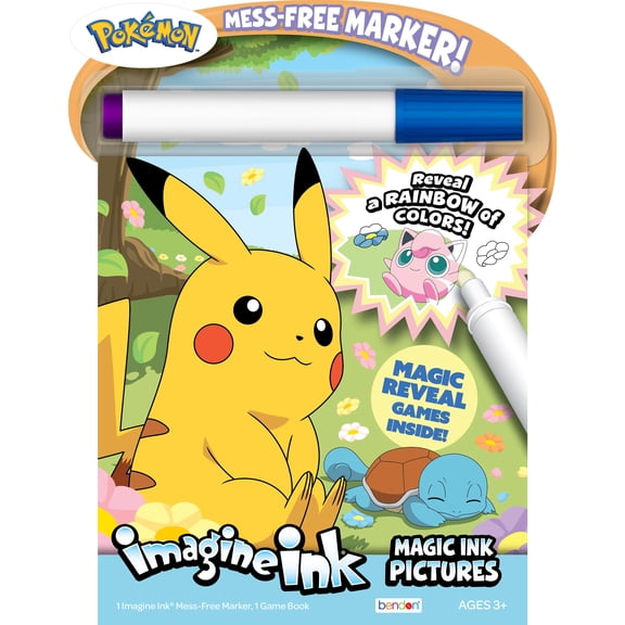 Pokemon Easter 10-Page Imagine Ink Coloring Book, Paperback by Bendon