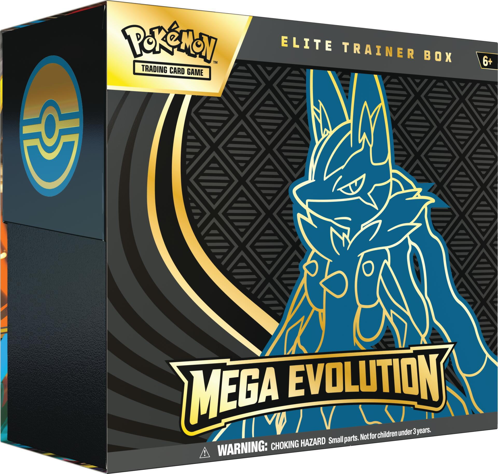 Pokemon Trading Card Game Mega Evolution Elite Trainer Box Lucario