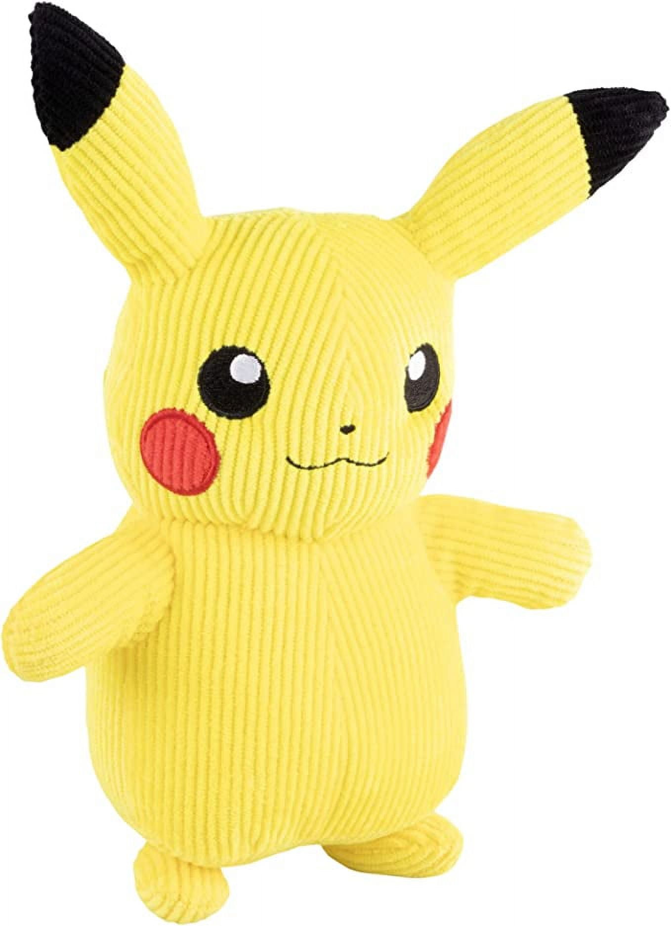 POKEMON SELECT CORDUROY PIKACHU PLUSH - 8-Inch - Unique Fabric