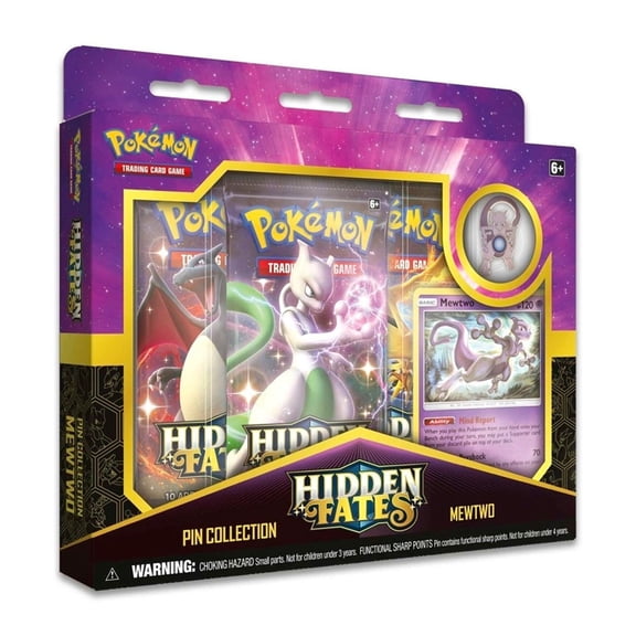 POKEMON SM11.5 HIDDEN FATES PIN COL