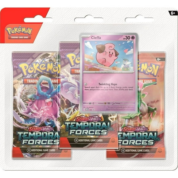 POKEMON SV5 TEMPORAL FORCES 3PK BLISTER
