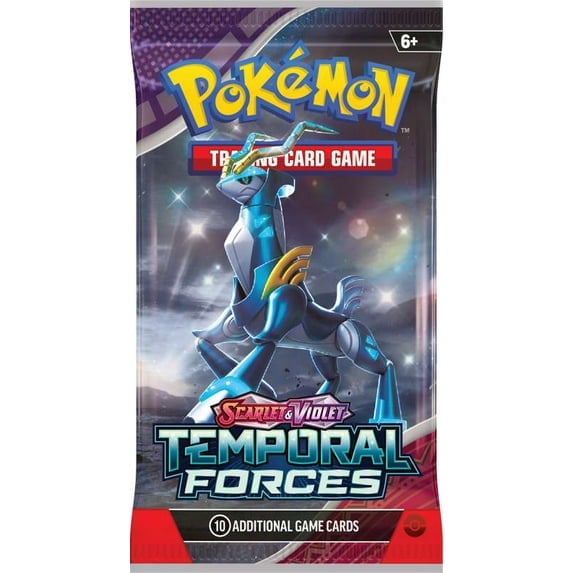 pokemon temporal forces booster pack POKEMON SV5 TEMPORAL FORCES BOOSTER