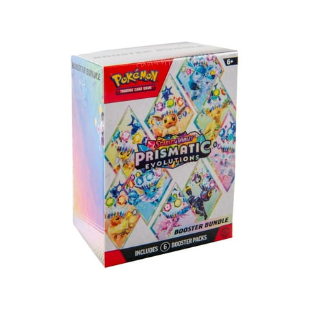 Pokemon Trading Card Games Scarlet Violet 8.5 Prismatic Evolution Booster Bundle