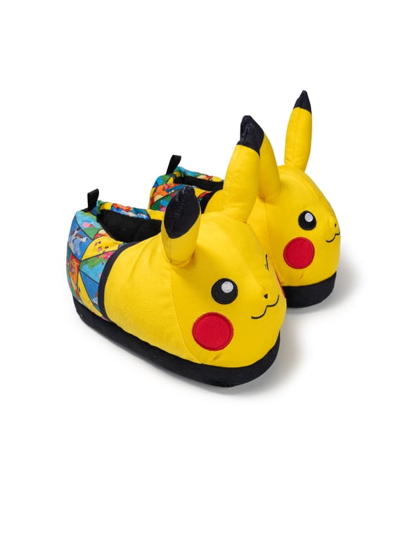 Pikachu Toddler & Little Boys 3D Slippers