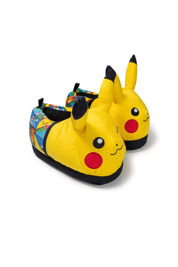 Pikachu Toddler & Little Boys 3D Slippers